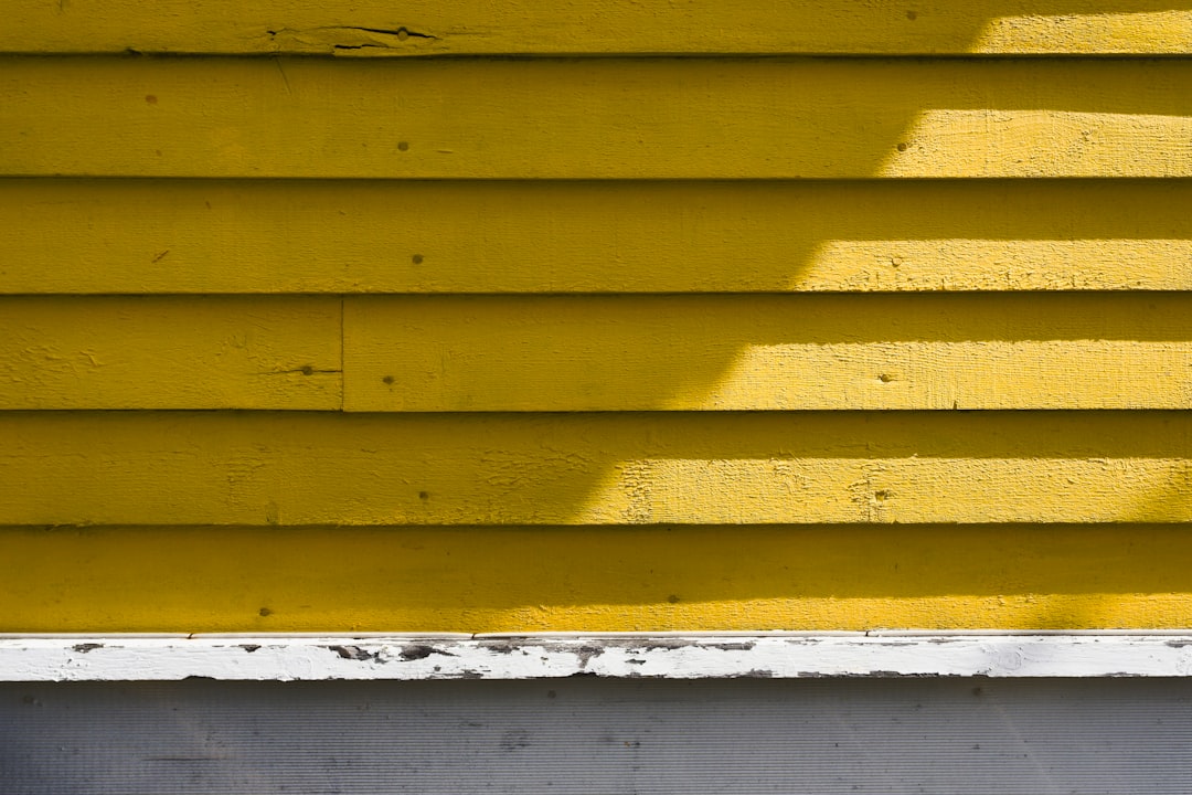 Pressure washer applying a soft-wash treatment to siding on a lake home along Pickwick Lake, Tennessee